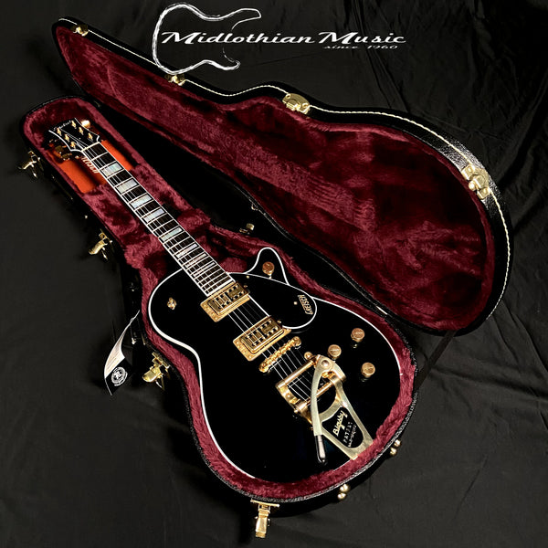 Gretsch G6228TG Players Edition Jet BT w/Bigsby & Gold Hardware + Case - Midnight Sapphire Finish