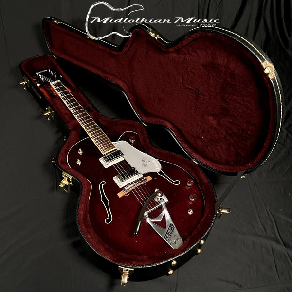 Gretsch G6119T-62 Vintage Select Edition - '62 Tennessee Rose - Hollow Body w/Bigsby & Case - Deep Cherry Stain Finish