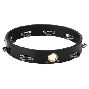 Remo - TA-6110-70 - 10" Single Row Headless Tambourine - Quadura Black