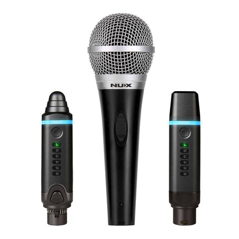 NUX B-3 Plus - Microphone Bundle (B-3 Plus 2.4GHz Wireless System & NDM-3 Dynamic Microphone)