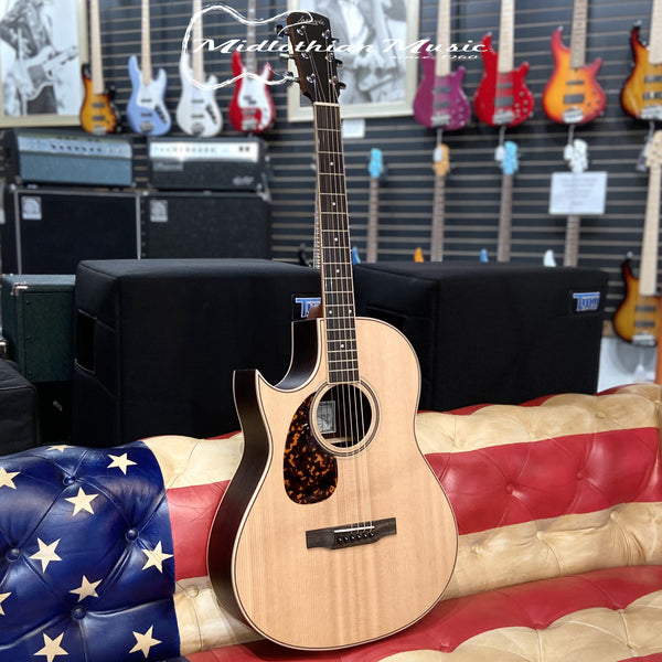 Larrivée C-03R TE LH - Left-Handed Acoustic Guitar - Tommy Emmanuel Custom Shop Tribute Model w/Case (135193)