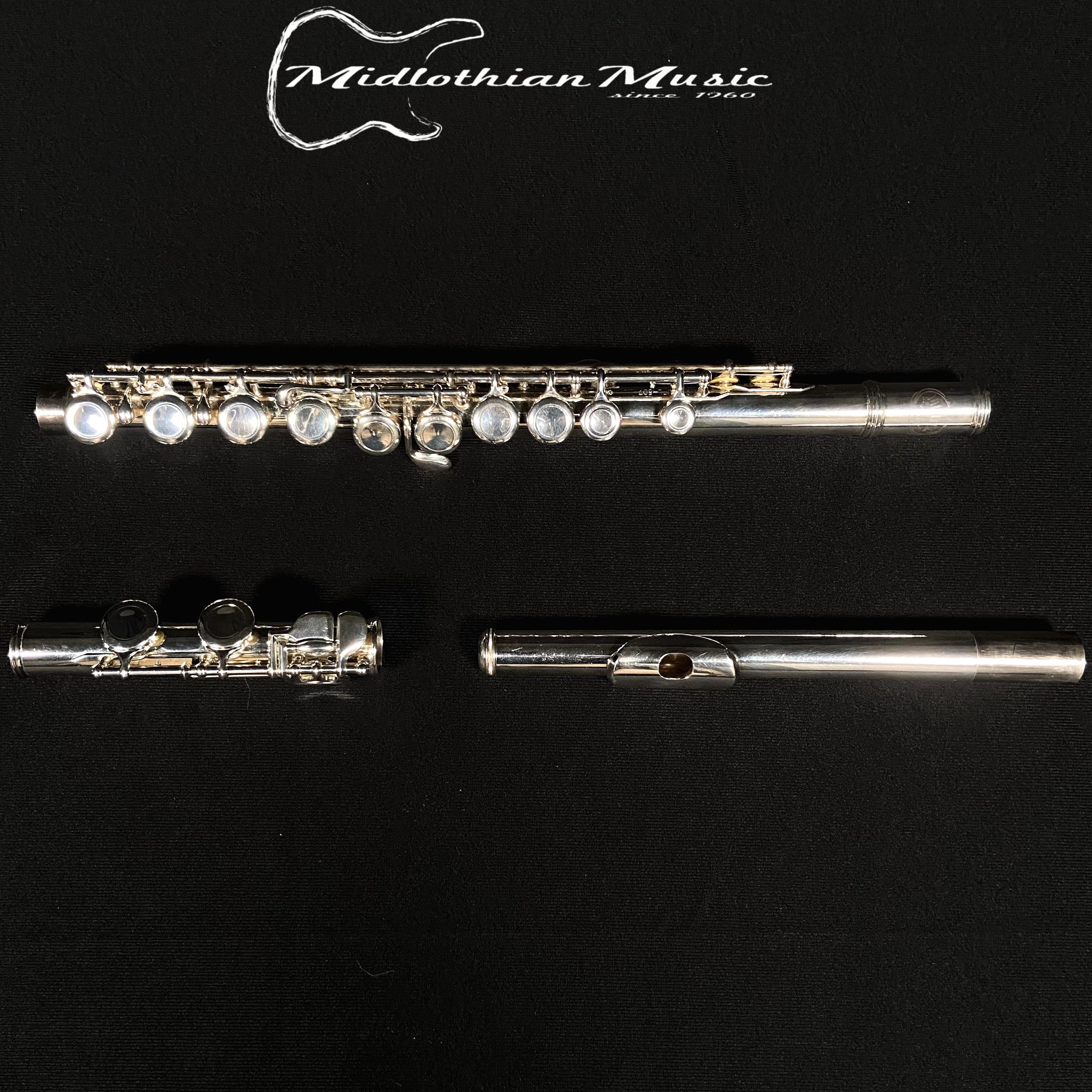 Jupiter JFL507 - Pre-Owned Silver Plated Closed Hole Flute #N75502