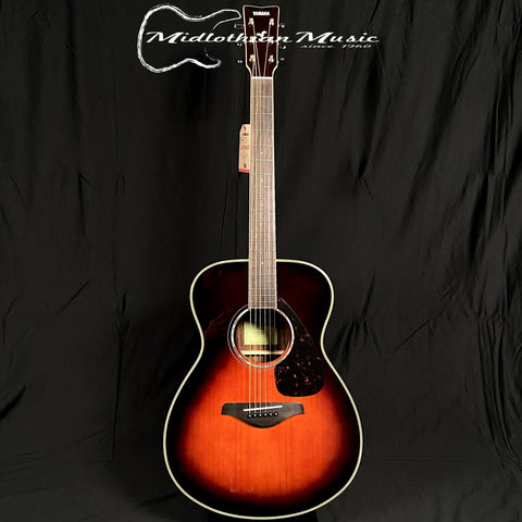 Yamaha FS830 - 6-String Small Body Acoustic Guitar - Tobacco Sunburst Finish