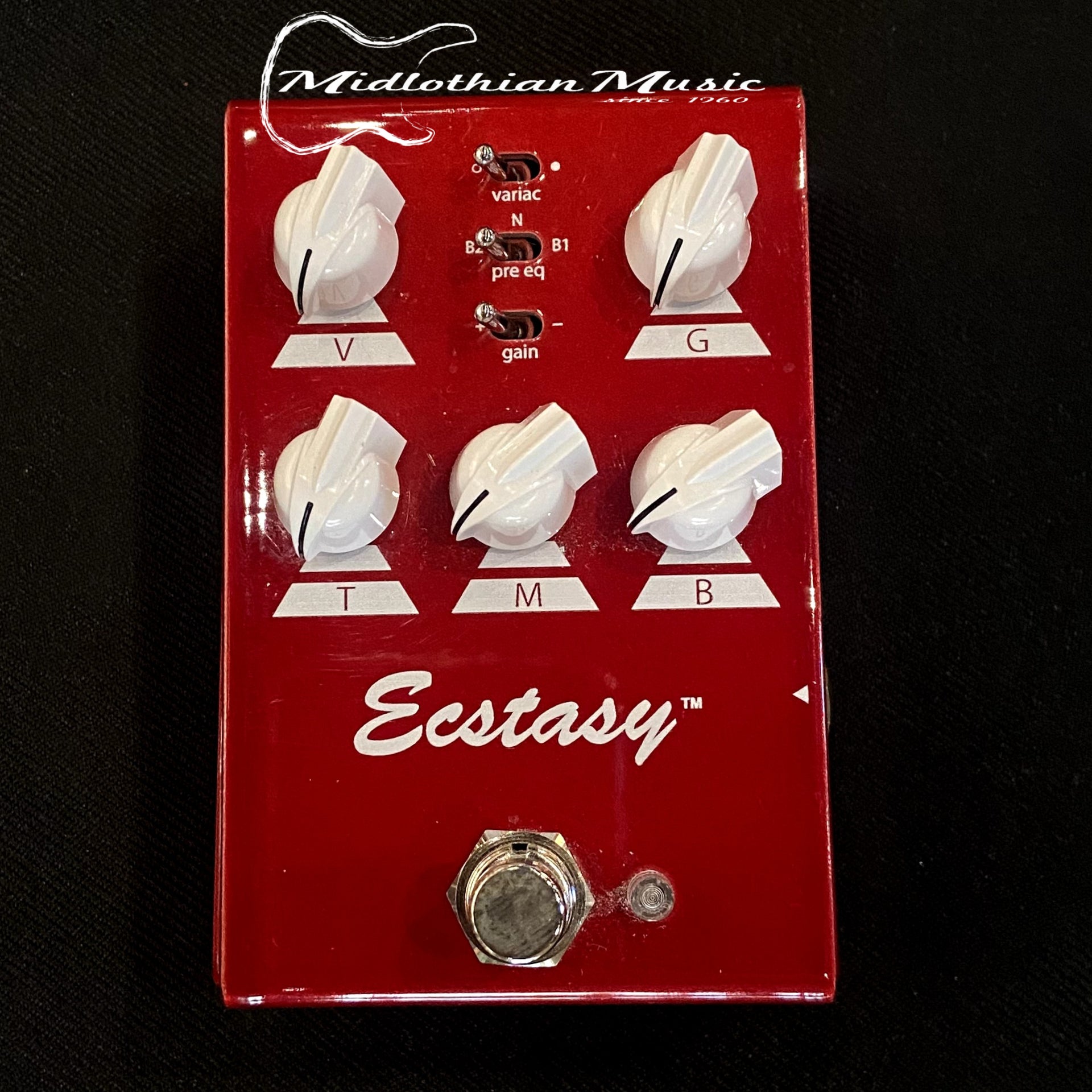 Bogner Ecstasy Mini Overdrive Effect Pedal USED