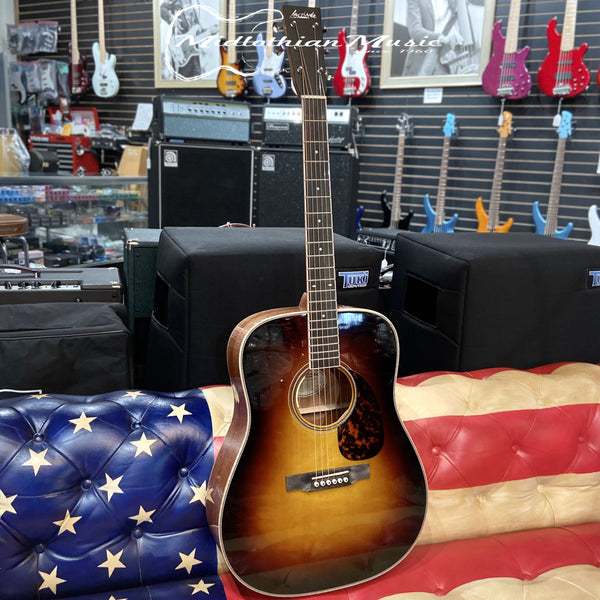 Larrivee D-50E (Mahogany) - Acoustic/Electric Guitar - Gloss Sunburst Finish w/Case (139388)