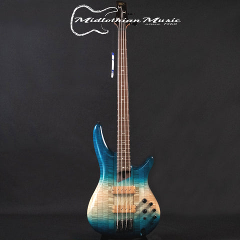 Ibanez SR4CMLTD Premium 4-String Bass Guitar - Caribbean Islet Low Gloss Finish - (I210310267)