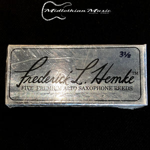 Frederick L. Hemke - 5 Premium Alto Sax Reeds - 3.5 Size - New Old Stock