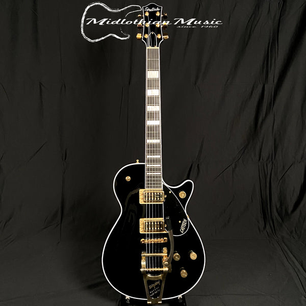 Gretsch G6228TG Players Edition Jet BT w/Bigsby & Gold Hardware + Case - Midnight Sapphire Finish