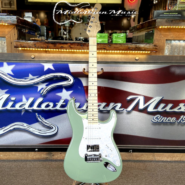 G&L USA Fullerton Deluxe Legacy HB - Matcha Green Finish w/Gig Bag (CLF2210319)