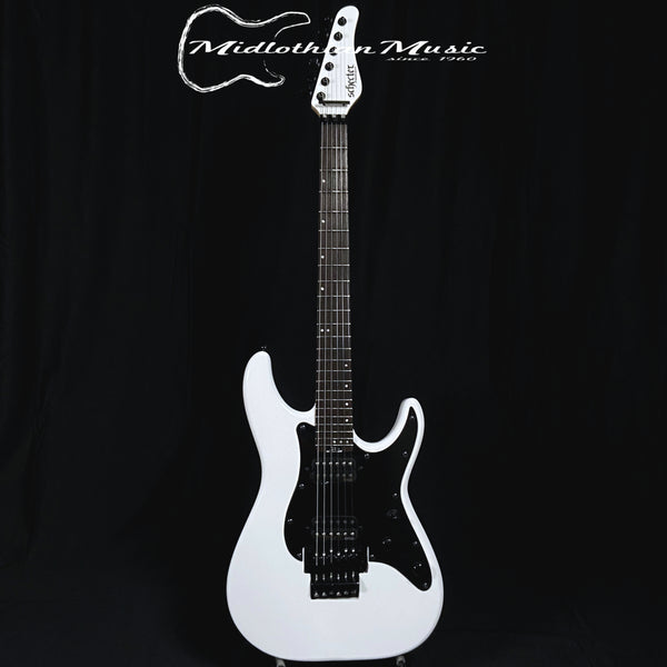 Schecter - Sun Valley Super Shredder - FR (Floyd Rose) + EMG Pickups - Electric Guitar - Gloss White Finish