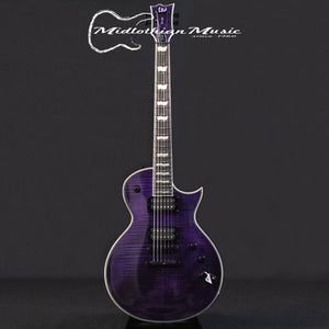 ESP LTD EC-1000 Electric Guitar - See Through Purple Gloss Finish (Open Box/Demo Model)