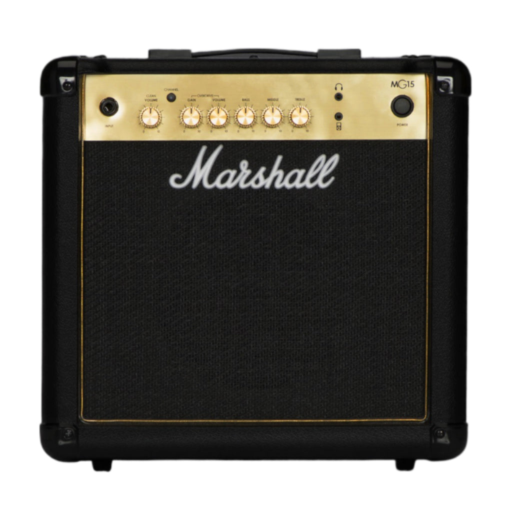 Marshall MG15G - 1x8" - 15 Watt Combo Guitar Amplifier - Black Finish