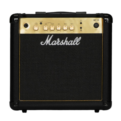 Marshall MG15G - 1x8" - 15 Watt Combo Guitar Amplifier - Black Finish