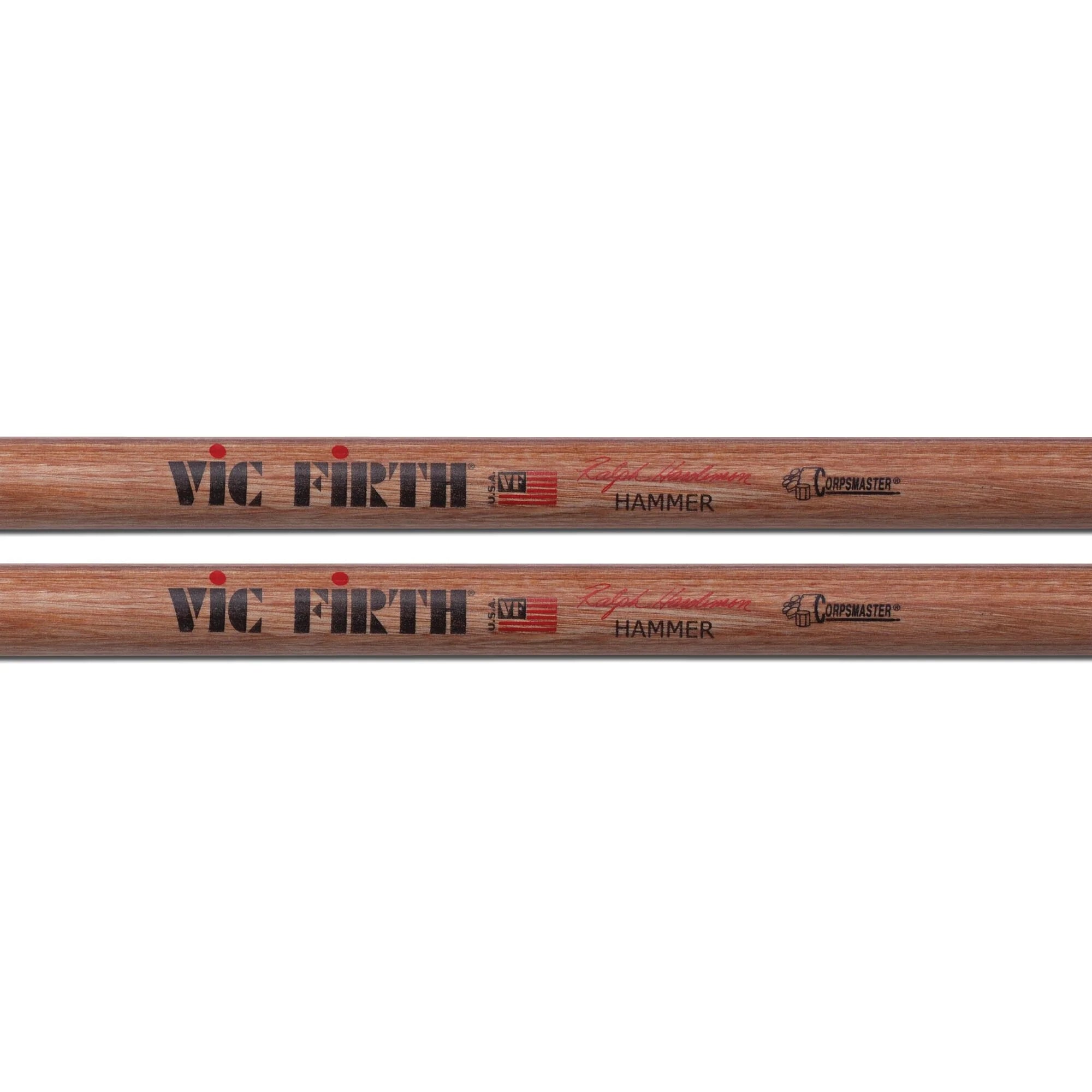 Vic Firth Corpsmaster Signature - Ralph Hardimon Hammer Drumsticks (SRH2) (1 Pair)