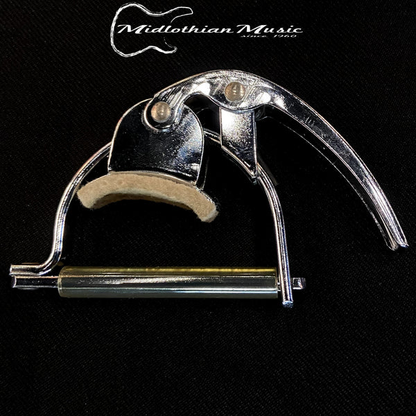 Hamilton USA Vintage Chrome Guitar Capo USED