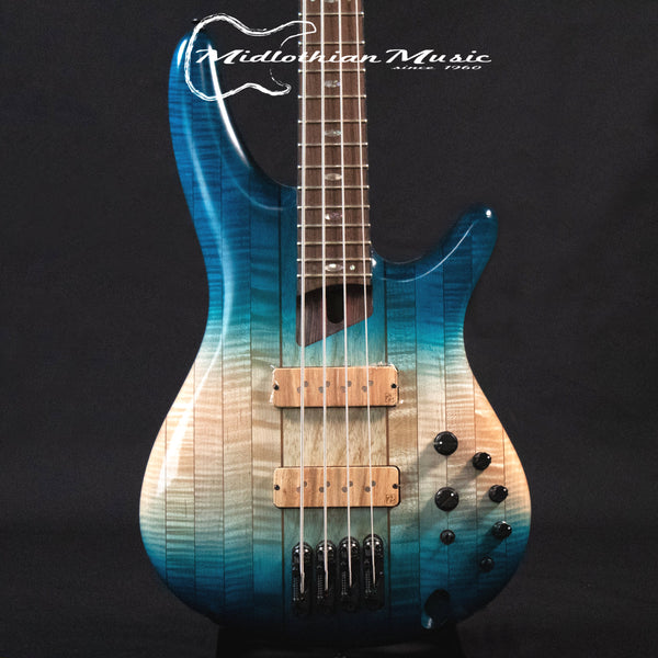 Ibanez SR4CMLTD Premium 4-String Bass Guitar - Caribbean Islet Low Gloss Finish - (I210310267)