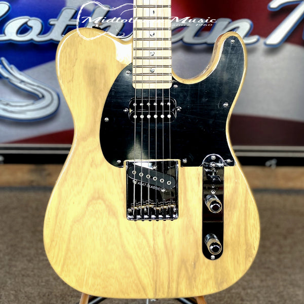 G&L USA ASAT Classic Bluesboy Electric Guitar - Butterscotch Blonde Finish w/Case