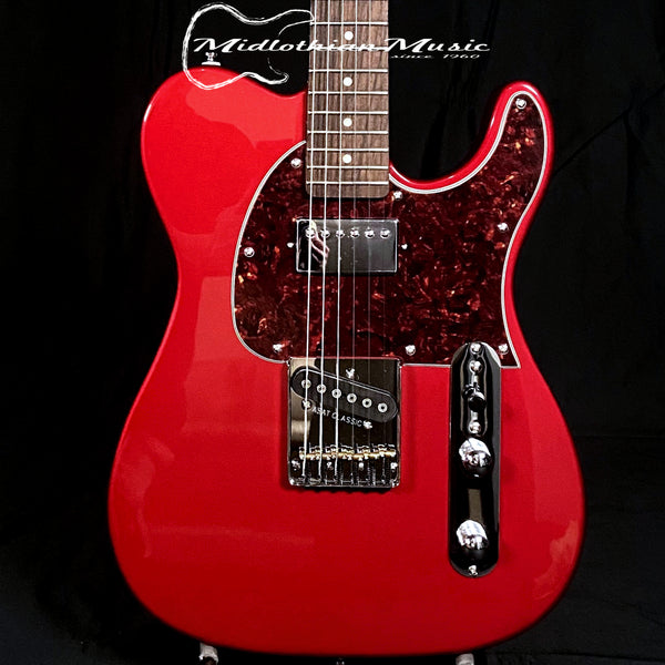 G&L Tribute ASAT Classic Bluesboy Electric Guitar - Candy Apple Red Gloss Finish