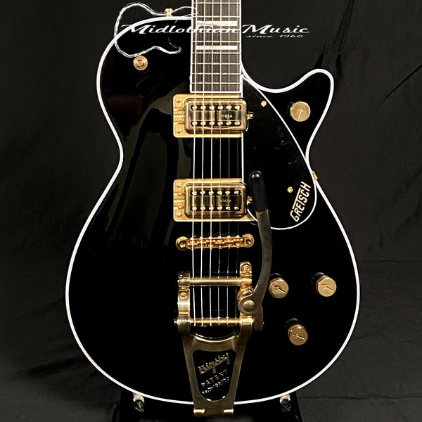 Gretsch G6228TG Players Edition Jet BT w/Bigsby & Gold Hardware + Case - Midnight Sapphire Finish