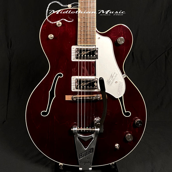 Gretsch G6119T-62 Vintage Select Edition - '62 Tennessee Rose - Hollow Body w/Bigsby & Case - Deep Cherry Stain Finish