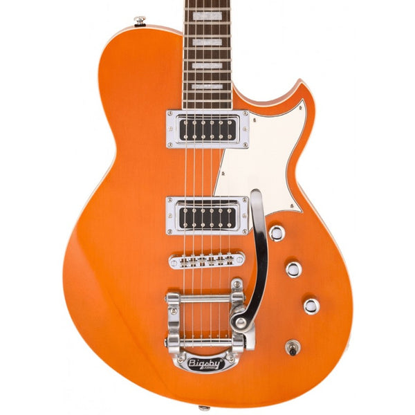 Reverend - Contender RB Electric Guitar - Rock Orange Gloss Finish