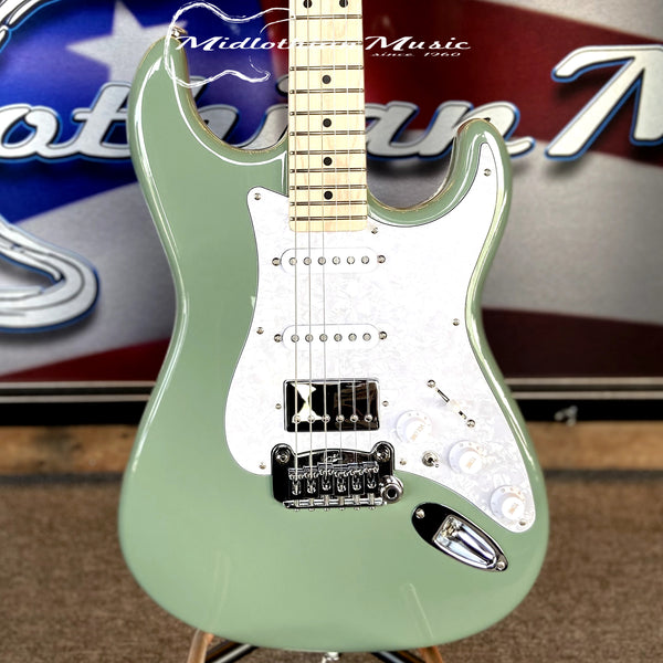 G&L USA Fullerton Deluxe Legacy HB - Matcha Green Finish w/Gig Bag (CLF2210319)