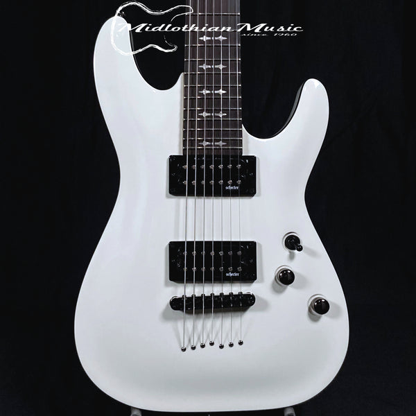 Schecter - Omen-7 - 7-String Electric Guitar - Vintage Gloss White