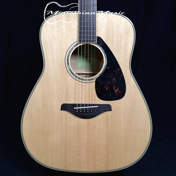 Yamaha FG840 Dreadnought - 6-String Acoustic Guitar - Natural Gloss Finish