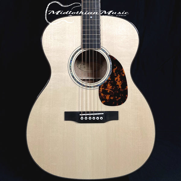 Larrivee OM-09 Silver Oak Custom 6-String Acoustic Guitar w/Case - Natural Gloss Finish (139382)