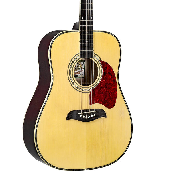 Oscar Schmidt By Washburn - OG2NLH - 6-String Left Handed Acoustic Guitar - Natural Gloss Finish