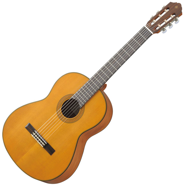 Yamaha CG122MCH - Solid Cedar Top - 6-String Nylon Classical Guitar - Natural Satin Finish