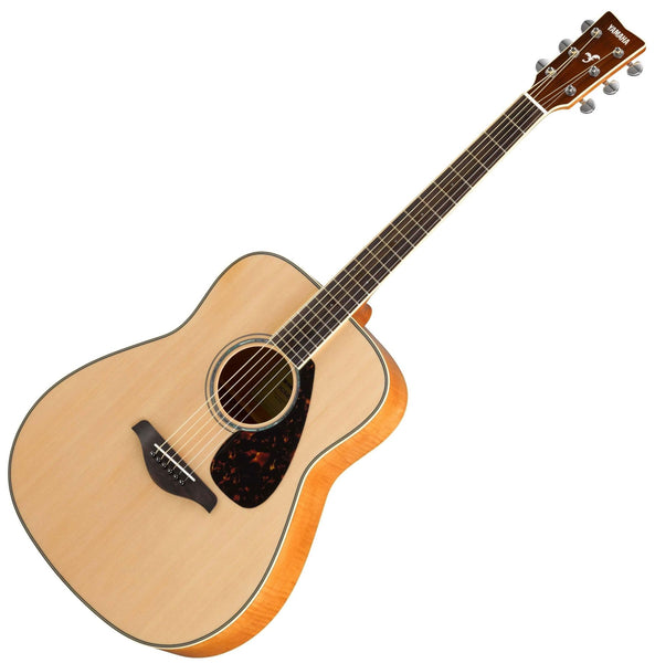 Yamaha FG840 Dreadnought - 6-String Acoustic Guitar - Natural Gloss Finish