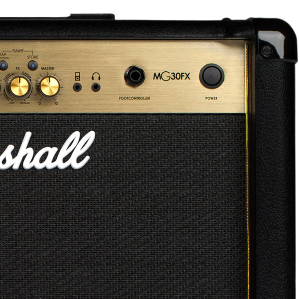 Marshall MG30GFX - 30 Watt 1 x 10" Guitar Combo Amplifier w/Effects - Black Finish - PRE-ORDER