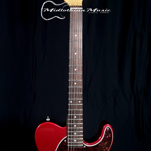 G&L Tribute ASAT Classic Bluesboy Electric Guitar - Candy Apple Red Gloss Finish