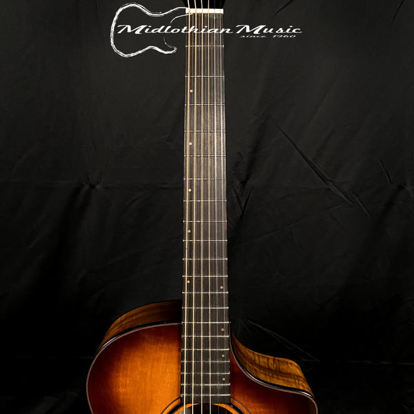 Breedlove ECO Pursuit Exotic S Concert CE Acoustic-Electric Guitar - Tiger's Eye Myrtlewood Gloss Finish