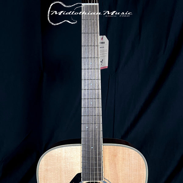 Yamaha FG820 - Dreadnought Left-Handed Acoustic Guitar - Natural Gloss Finish