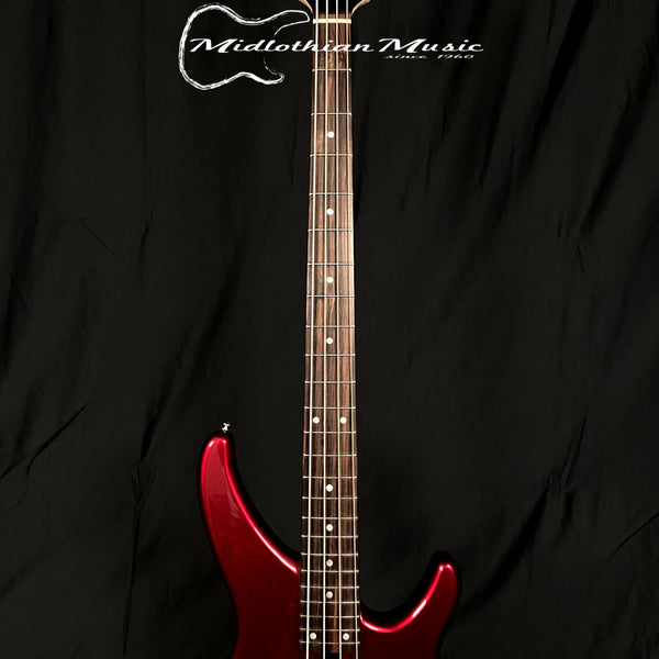 Yamaha TRBX174 4-String Bass Guitar - Red Metallic Gloss Finish