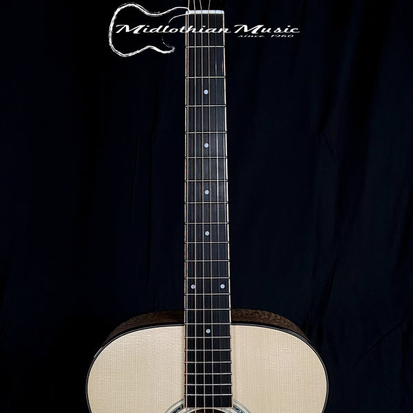 Larrivee OM-09 Silver Oak Custom 6-String Acoustic Guitar w/Case - Natural Gloss Finish (139382)