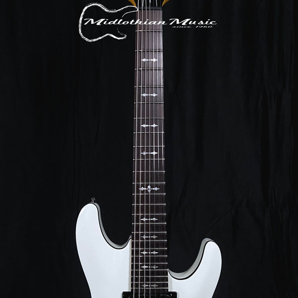 Schecter - Omen-7 - 7-String Electric Guitar - Vintage Gloss White