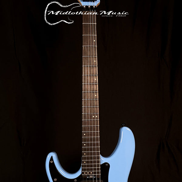 Schecter Sun Valley Super Shredder FR-S - 6-String Left Handed Guitar - Riviera Blue Gloss Finish