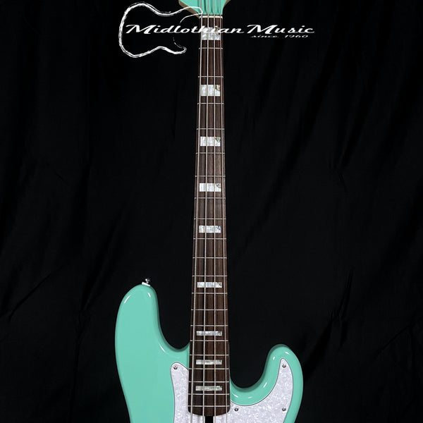 Lakland Skyline 44-64 Custom PJ - 4-String Bass Guitar - Seafoam Green Finish