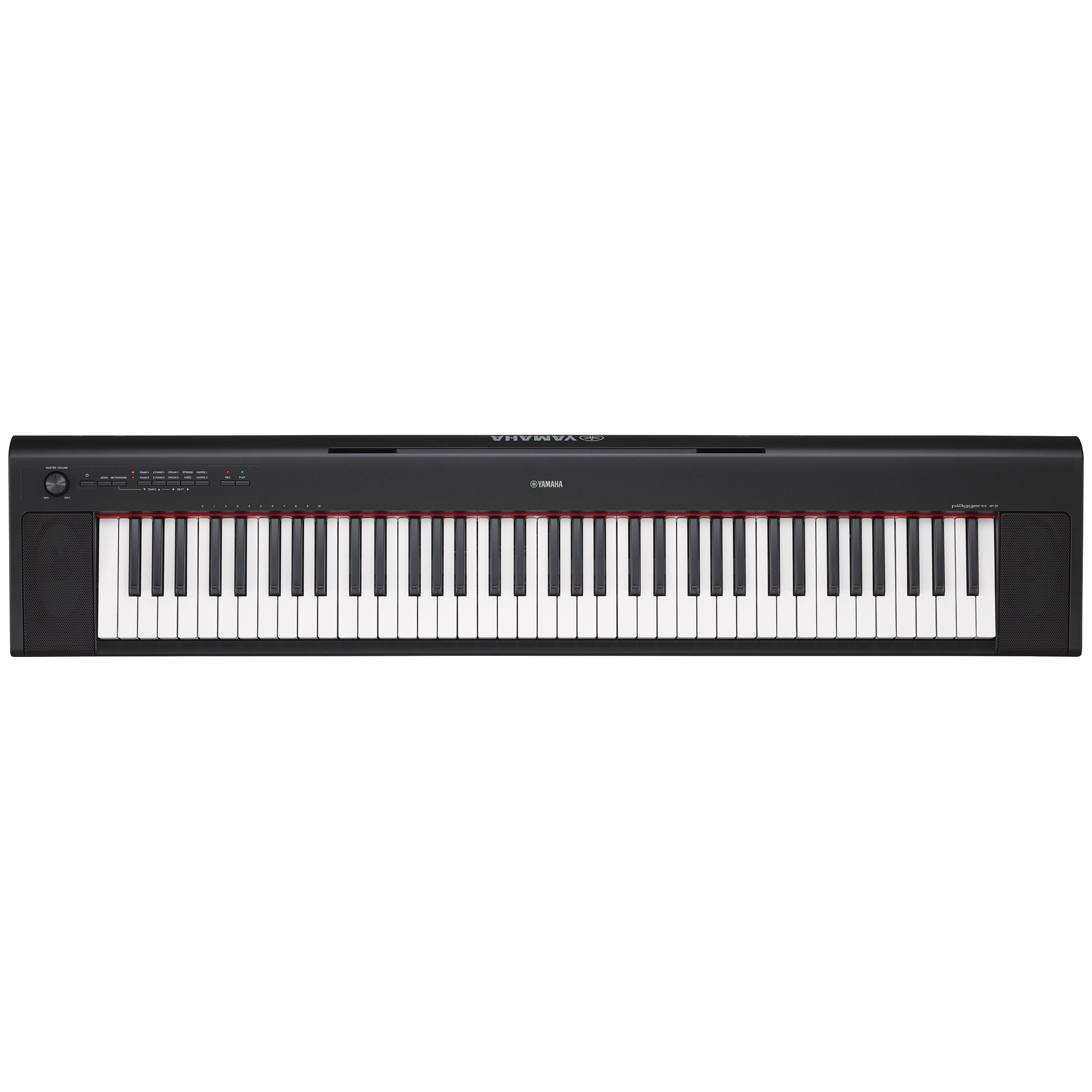 Yamaha - Piaggero NP-32 - 76-Key Piano w/Speakers - Black Finish