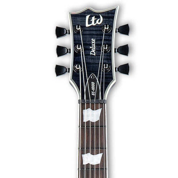 ESP LTD EC-1000 Evertune - Transparent Black Gloss Finish