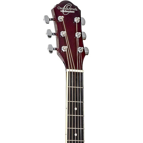 Oscar Schmidt By Washburn - OG2NLH - 6-String Left Handed Acoustic Guitar - Natural Gloss Finish