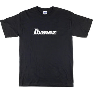 Ibanez Logo T-Shirt - Black Finish (Large)