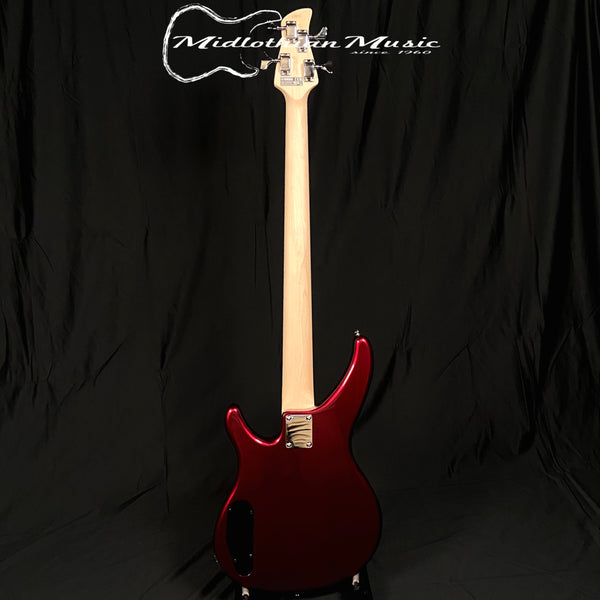 Yamaha TRBX174 4-String Bass Guitar - Red Metallic Gloss Finish