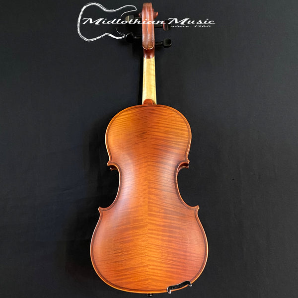 Knilling 4/4 Violin - 5K Knilling Bucharest Outfit (Bow & Case) w/Free Setup - Natural Satin Finish