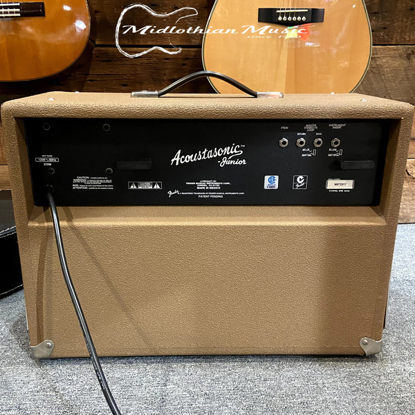 Fender Acoustasonic Junior - 2-Channel 40-Watt 2 x 8" Acoustic Guitar Amp - Brown Finish USED