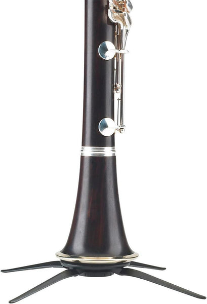 K&M - König & Meyer - 15222.000.55 - Clarinet In-Bell Portable Stand - Fits A & B Clarinets - Made in Germany - Black Finish