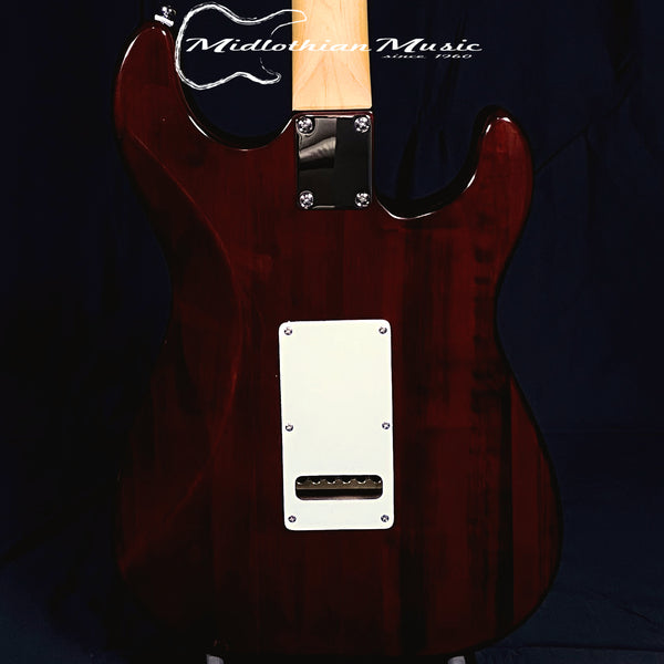 G&L Tribute Series - S500 - Left Handed Electric Guitar - 3-Tone Tobacco Sunburst Gloss Finish